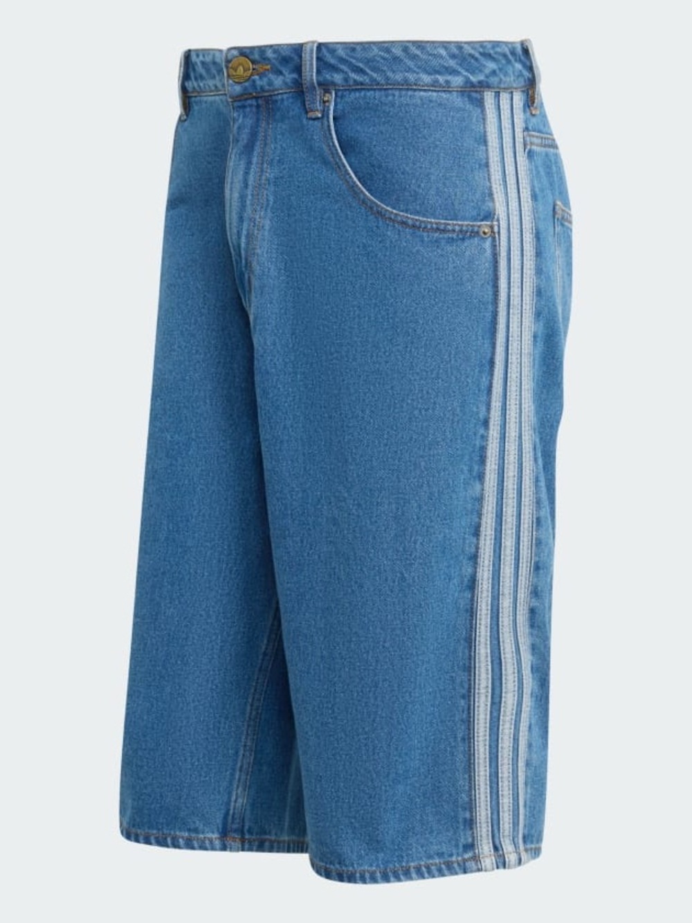 Adidas Men’s Firebird Adicolor denim shorts